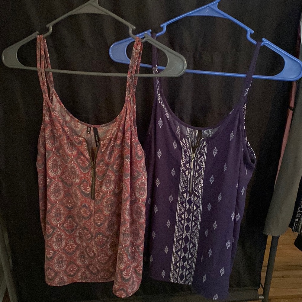 Maurice’s Front Partial Zip Tops